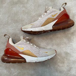Nike Air Max 270 Light Cream Terra Blush Sneakers Sz 8